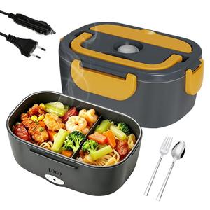 0728 Portable Food Warmer with Leak-proof Design. Lunch Boxes for Office. <b>Heated</b> Box Travel. Heater - Product Image 3