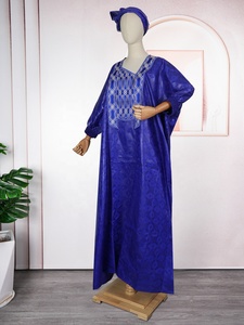 Abiti Coordinati per <span class=keywords><strong>Coppia</strong></span> Africa Eleganti Vestiti Africani da Donna Tradizionali Bazin Ricamo Festa di Matrimonio Abiti Dashiki - Product Image 4