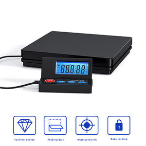 हॉट सेल पोर्टेबल एलसीडी डिस्प्ले बेंच डिजिटल पालतू डाक स्केल 50 किलोग्राम इलेक्ट्रॉनिक बैलेंस - Product Image 5