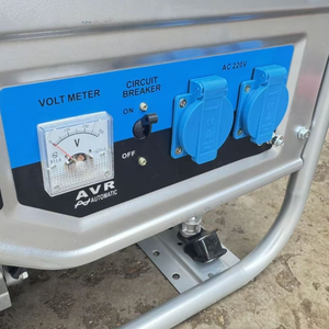 Sử dụng nhà máy phát điện 110V 220V 380V 3.2kw 3KW 5KW Single phase Key bắt đầu Máy Phát Điện Xăng - Product Image 4