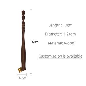 HY Ensemble de calligraphie arabe gothique écologique, stylo-plume en bois à bordure dorée, plume, encre, <span class=keywords><strong>Qalam</strong></span> métallique 0,7 mm, type standard - Product Image 2