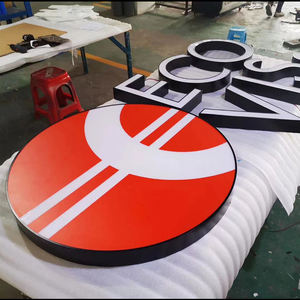 <span class=keywords><strong>Letras</strong></span> Iluminadas LED de 12V con Borde de Acero Inoxidable, Caja de Luz Plana, Personalización de Logotipos para Tiendas en Exteriores - Product Image 2