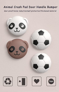 Tope de puerta de seguridad para bebé PRODIGY SD054, parachoques de manija de puerta bonito tipo Animal de silicona colorida - Product Image 3