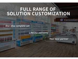 Equipo de refrigeración comercial de temperatura única Congelador de negocios de gran capacidad con escaparate de pantalla media de descongelación automática - Product Image 6