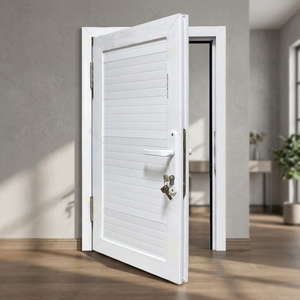 ประตูบานเปิด UPVC รุ่นโมเดิร์น Hoffen ขนาด 81x205 สำหรับที่อยู่อาศัยและเชิงพาณิชย์ กันเสียง กันน้ำ เหมาะสำหรับโรงพยาบาล ภายนอกอาคาร ประเทศไทย - Product Image 2