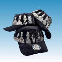 Gorra de Béisbol de Gamuza con Visera Ancha, Diseño Original, con Pedrería y Bordado 3D, Muestra Gratuita 2025, Logotipo Personalizado, 31 Hats Thirty One Hats
