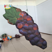 Décoration Panneau publicitaire Fruit Ballon Modèle Suspendu Violet Gonflable Raisin