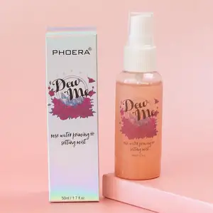 PHOERA 5 Warna Air Mawar Priming Makeup Setting Spray