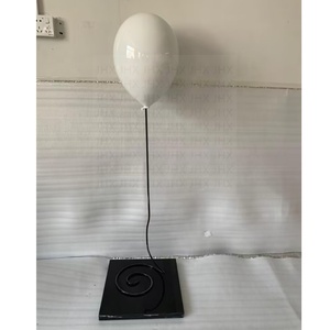 Grande sculpture extérieure en montgolfière avec personnalisation <span class=keywords><strong>d</strong></span>'usine avec <span class=keywords><strong>socle</strong></span> en marbre - Product Image 1