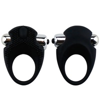 Populaire Cock Ring Vibrant Hommes Éjaculation Retardée Pénis Anneau Vibrateur Clitoris Masseur Adulte Sex Toys pour Hommes Mâle