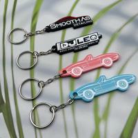 Porte-clés en PVC écologique de haute qualité en gros, conception personnalisée, logo, porte-clés, motel, hôtel, cadeau promotionnel vierge, Mchic Letterpress