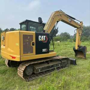 Excavatrice d'occasion 307, mini-excavatrice hydraulique sur chenilles, machine de 7 tonnes, excavatrice Cat d'occasion - Product Image 4