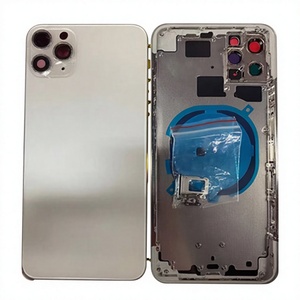 สำหรับ iPhone 11 12mini 13pro 14promax  กระจกกรอบหน้าจอ ฝาหลัง ตัวเครื่อง ขายส่ง รวมถาดใส่ซิมและปุ่มด้านข้าง - Product Image 6