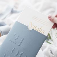 Pochette Cadeau Personnalisée avec Nom de Marque, Enveloppe avec Impression, Étui pour Carte avec Logo, Finition Feuille d'Or