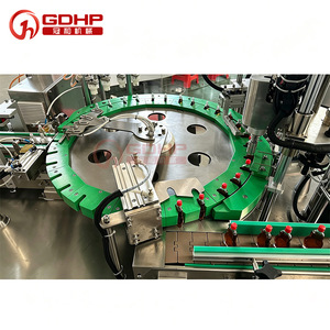 Línea de Máquina Llenadora de Aceites Esenciales Totalmente Automática de Alta Velocidad, 3000 Botellas por Hora, Doble Estación, Máquina Llenadora y Tapadora de 4 Cabezas - Product Image 2