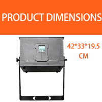 Projecteur laser AOPU étanche couleur pleine 20W, lumière laser DJ extérieure, animation laser pour scène, discothèque, mariage