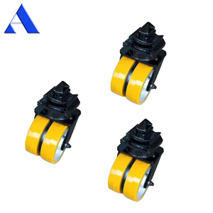 Heavy Duty duplo rodas rodízio com torção bloqueio ISO Shipping <span class=keywords><strong>Container</strong></span> movendo rodízio rodas - Product Image 6