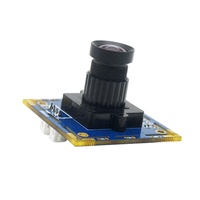 Module de caméra USB Haozhou Technology HZ-IMX377 S1.0 avec capteur IMX377 4K HD CMOS 12MP, objectif fisheye M12, sans pilote UVC, mise au point fixe