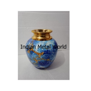 Floreros hechos a mano de primera calidad, florero de gran tamaño con logotipo personalizado para uso en el jardín, uso de artículos de Metal, exportador indio de bajo precio - Product Image 6