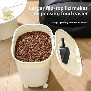 Moisture Proof Pet <strong>Food</strong> Storage <strong>Container</strong> Airtight Sealed Pet <strong>Food</strong> Storage Bin Home Use Kibble Storage <strong>Container</strong> - Product Image 2