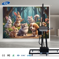 Imprimante murale 3D automatique verticale avec tête d'impression Epson pour impression murale 3D 4D