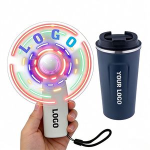 Wholesale Led Handheld Usb Fan Hot Sale Product Custom Logo Portable Handfan for Business Promo Event <b>Gift</b> Mini <b>Small</b> Fans - Product Image 1