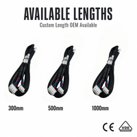 Câble d'extension de signal pour moteur pas à pas d'imprimante 3D, faisceau de câbles tressé XIN YING PH2.0 4 broches mâle-femelle à longueur personnalisée