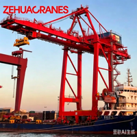Grue de quai STS (Ship-to-Shore) 65T 55M à commande PLC pour navires porte-conteneurs ultra-grands