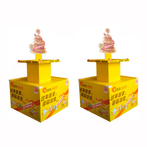 Thấp moq cho các tông đồ ăn nhẹ cửa hàng hiển thị đứng siêu thị POS bán lẻ Pallet tầng hiển thị Kệ khuyến mãi sô cô la - Product Image 3