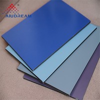 ACM/ACP panneau composite en aluminium revêtement mural 4mm Alucobond haute résistance à la corrosion prix de couleur personnalisé
