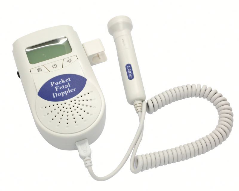 Portable Ultrasound Fetal Doppler Heart Monitor