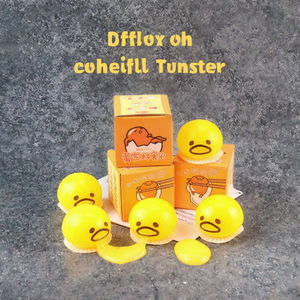 Nouveaux jouets anti-stress créatifs et amusants en forme de jaune d'œuf, à presser, effet crème, pour soulager le stress, jouets collants de décompression pour enfants - Product Image 2