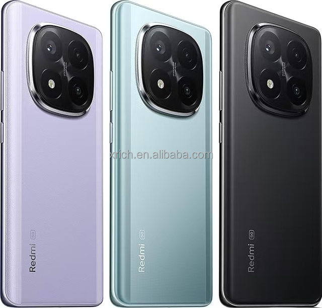 2025 New Arrival Redmi Note 14 Pro+ 5G Mobile with Snapdragon 7s Gen3 6200mAh 120W Charger 6.67 Inch 1.5K Global 5G Smartphone