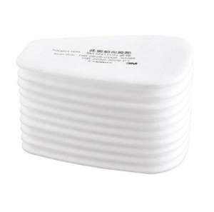 Masker 3M 5N11CN Katun Respirator Anti Debu Kimia Pelindung Gas Filter Partikulat N95 1 Pasang - Product Image 2