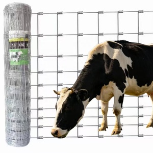 2026 Hot Wholesale Yuking YK Square Hole Galvanized Iron Welded <b>Mesh</b> Fence for Cattle/Sheep/Field/Deer Livestock Farm Use - Product Image 1