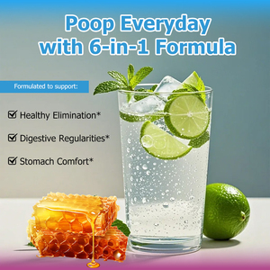 Custom Label OEM Digestive Effervescent Tablets Lemon Honey Flavor Promote Bowel Movements and Support Health Weight Loss - Product Image 6