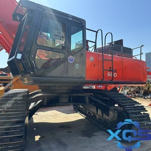 Excavatrice sur chenilles Hitachi ZX600 d'occasion à bas prix, grande excavatrice de construction de 60 tonnes, hydraulique, godet de 2,6 m, puissance de 150 kW, modèle 2021 - Product Image 3