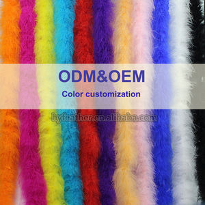 ผ้าพันคอสีม่วง ขนนกมาลาบูสีรุ้ง สำหรับผู้หญิง ใช้ตกแต่งงานปาร์ตี้ที่บ้าน คริสต์มาส เสื้อผ้า ชุดเต้นรำ อุปกรณ์เสริม - Product Image 6