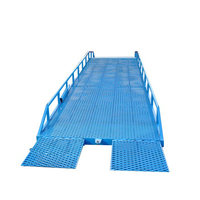 Plataforma Móvil de Carga y Descarga, Rampa para Patio de Almacenamiento, Elevador de Tijera de Alta Resistencia con Accionamiento Hidráulico, Soporte Estable, Manipulación Segura de Carga