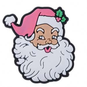 Gran oferta, abalorio de zapato de diseño navideño personalizado, bonitos abalorios de zuecos, abalorio de zapato de Navidad mexicano, goma para <span class=keywords><strong>zapatos</strong></span> - Product Image 2