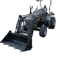 Tractor Cargador Versátil: Flexible, Estable y Excelente para Excavar, Cargar y Transportar