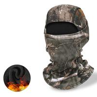 Vente en gros de masques de ski tactiques en polaire thermique pour sports d'hiver en plein air, masques intégraux pour moto, balaclava camouflage