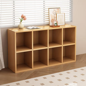 Librería de Madera de Ocho <span class=keywords><strong>Niveles</strong></span>, Estantería de Almacenamiento para Estudiantes, de Pie, para Sala de Estar, Dormitorio y Hogar - Product Image 1