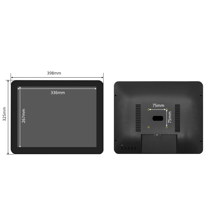 Wholesale Price 9.7'' 12.1'' 15'' 15.6'' 17'' 17.3'' 19.5'' 21.5'' 23.8'' Inch Screen Ip65 Industrial Display Lcd Monitor