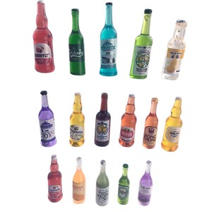 Adornos de Resina en Miniatura 3D, Accesorios DIY para Decoración de Escenas en Miniatura, Imitación de Botellas de Vino y Cerveza, Decoraciones para <span class=keywords><strong>Casa</strong></span> de Muñecas - Product Image 5