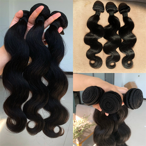 <span class=keywords><strong>Extensiones</strong></span> <span class=keywords><strong>de</strong></span> Cabello Humano 100% <span class=keywords><strong>Natural</strong></span>, Ondulado Brasileño, 30-40 Pulgadas, Color <span class=keywords><strong>Natural</strong></span>, Grado 8A-10A, Tejido a Máquina - Product Image 2