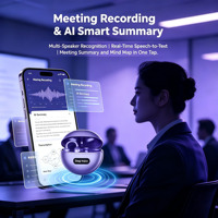 Écouteurs de traduction instantanée intelligents pour réunions, sommeil et traduction vocale IA hors ligne en temps réel