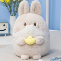 30cm Gros Chien Lapin Lapin Ours Cochon Rose Animal Peluche Jouets Tenant Amour Coeur Promotion Cadeaux pour Enfants Décoration Maison