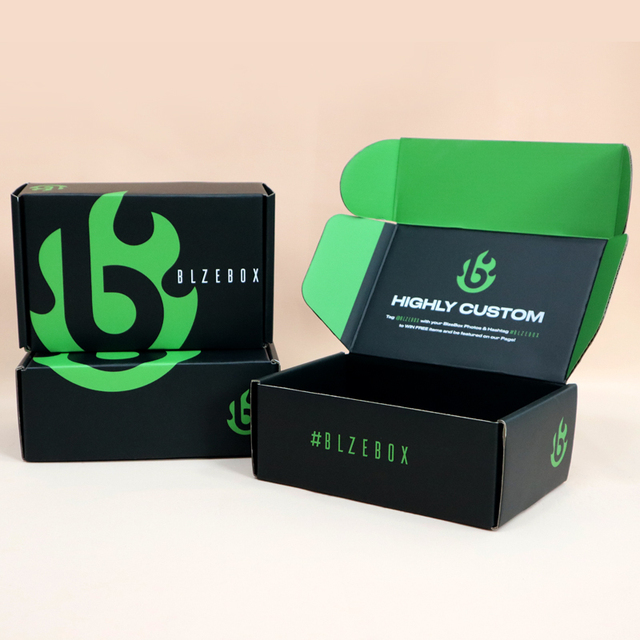 Ecommerce Paper Box Packaging Solution, Custom Branded Mailer Box With Paper Card / Tissue Paper / Paper Sticker for Shipping