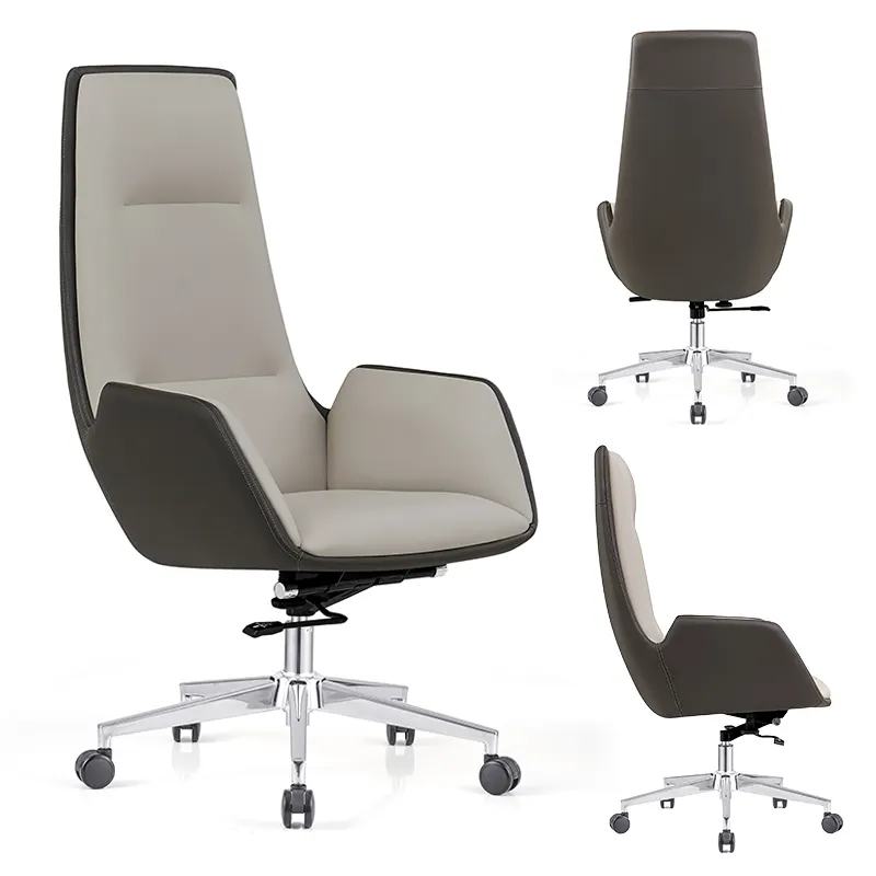Оптовая продажа, вращающееся кресло ZITAI из воловьей кожи, офисное современное офисное кресло